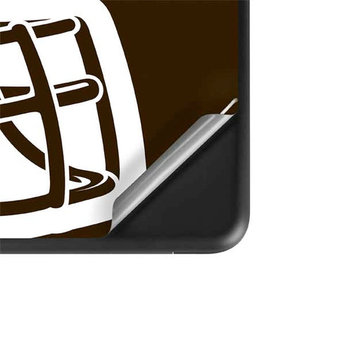 NFL Cleveland Browns Large Logo Google Pixelbook Go Skin